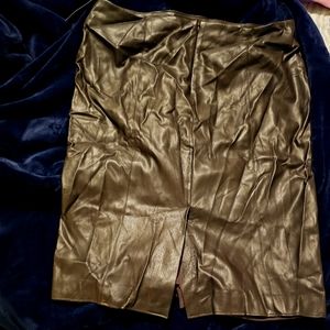 Chocolate Brown Skirt